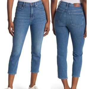 Madewell The Perfect Vintage Crop Jeans